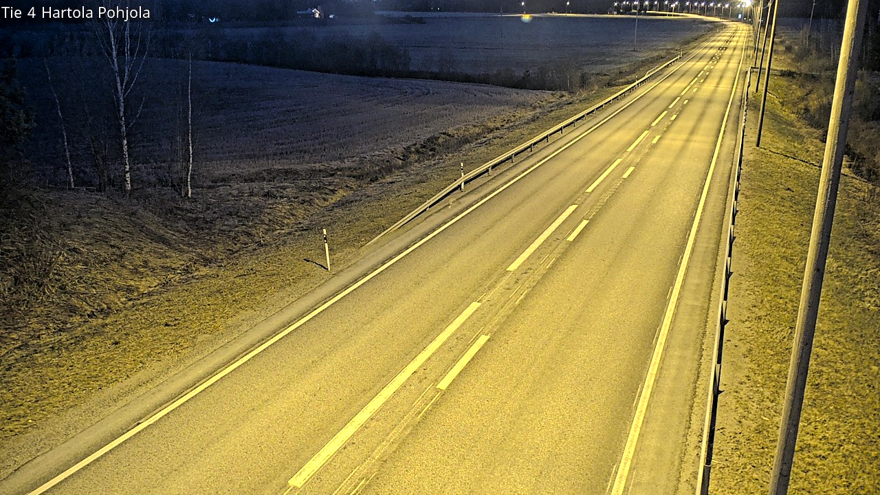 Weather Camera Image Road 4 Hartola, Pohjola, Hartola, Päijät-Häme