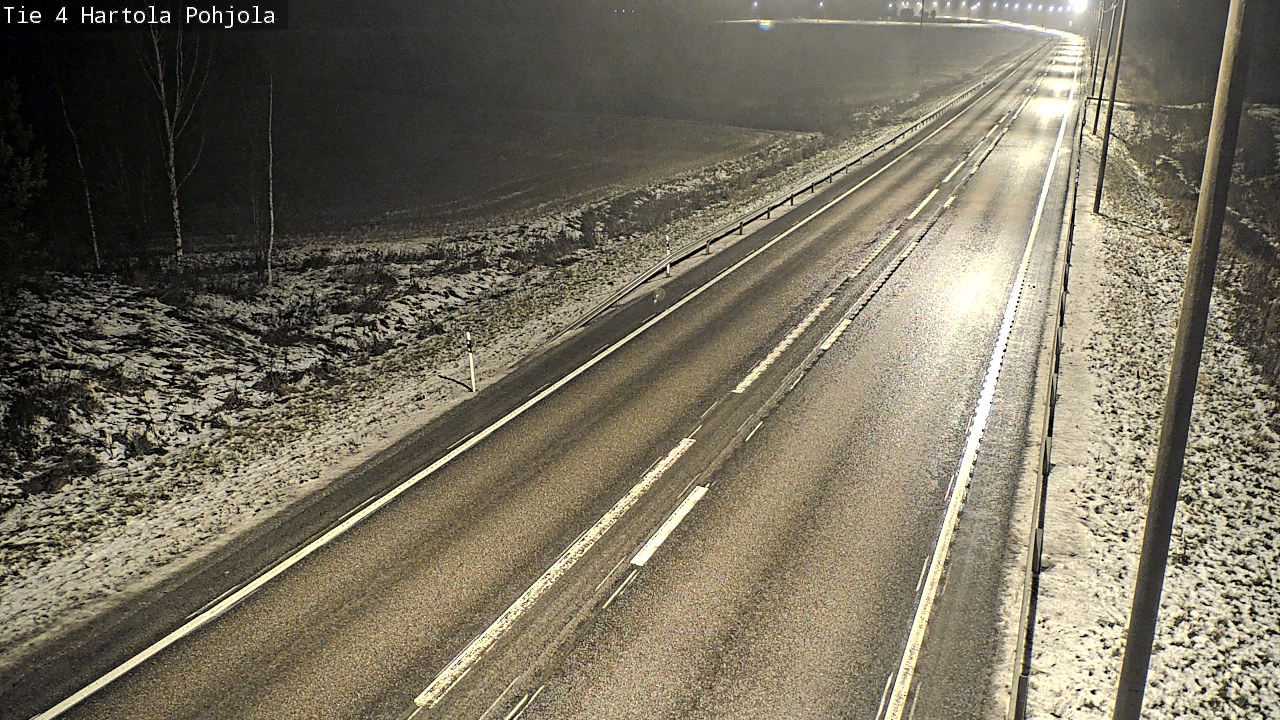 Weather Camera Image Road 4 Hartola, Pohjola, Hartola, Päijät-Häme