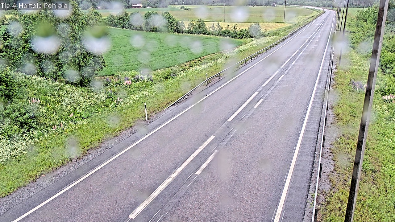Weather Camera Image Väg 4 Hartola, Pohjola, Hartola, Päijät-Häme