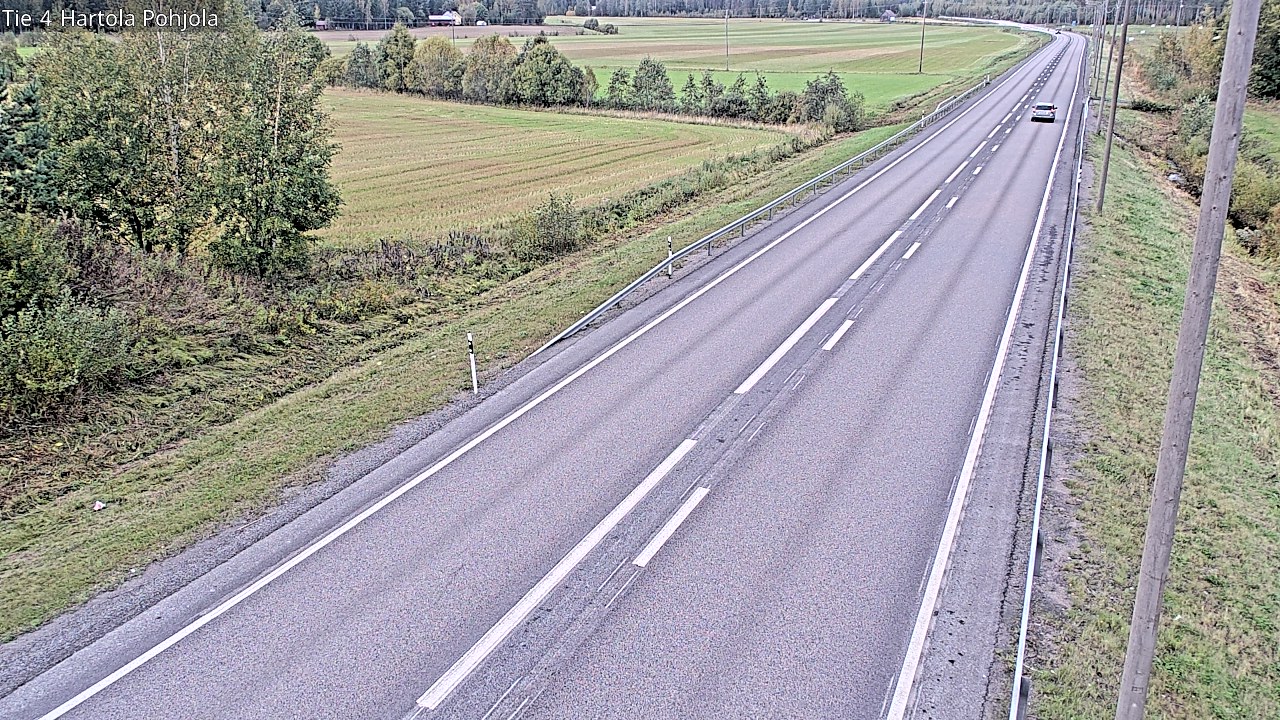 Weather Camera Image Väg 4 Hartola, Pohjola, Hartola, Päijät-Häme