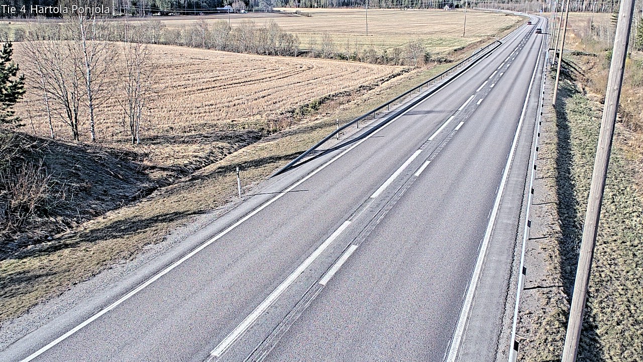 Weather Camera Image Road 4 Hartola, Pohjola, Hartola, Päijät-Häme