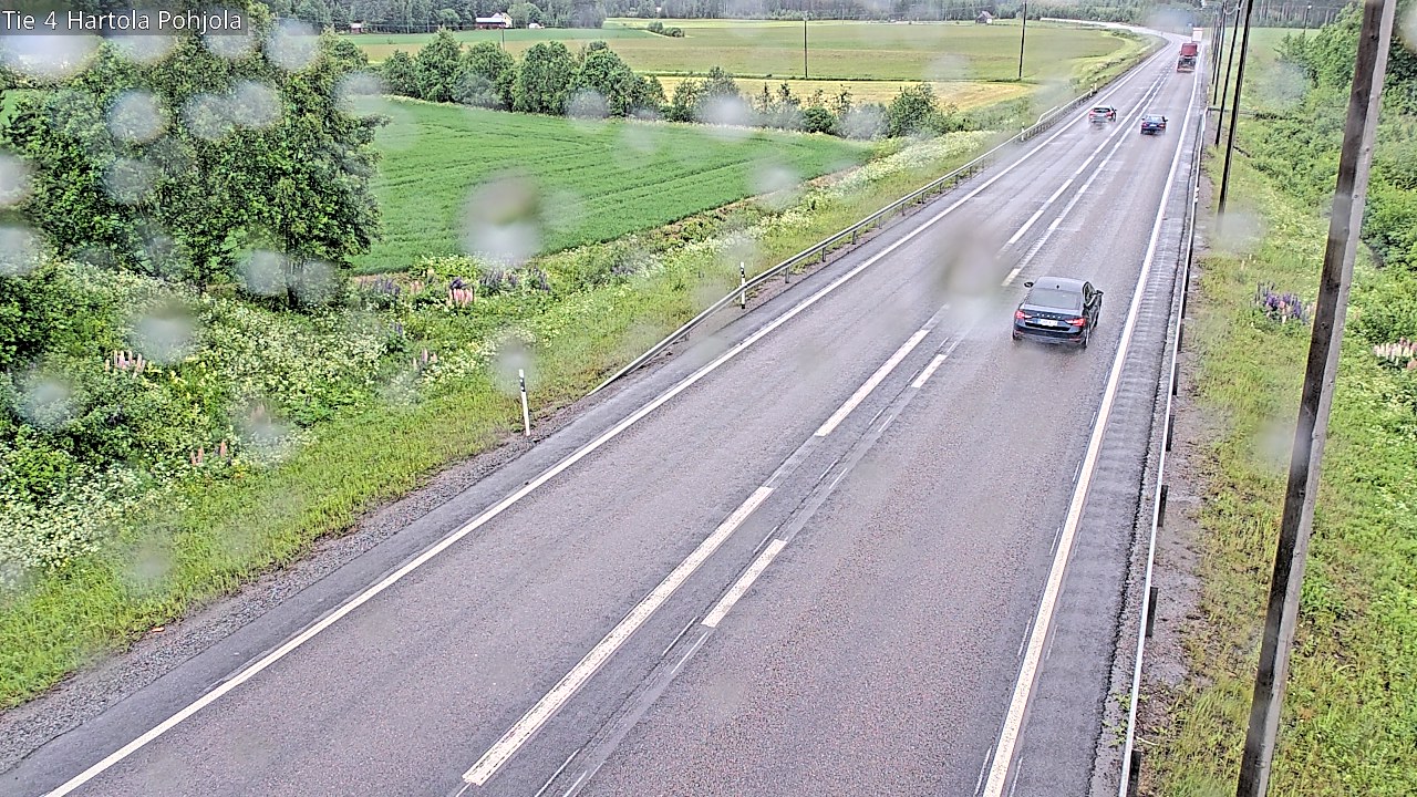 Weather Camera Image Väg 4 Hartola, Pohjola, Hartola, Päijät-Häme