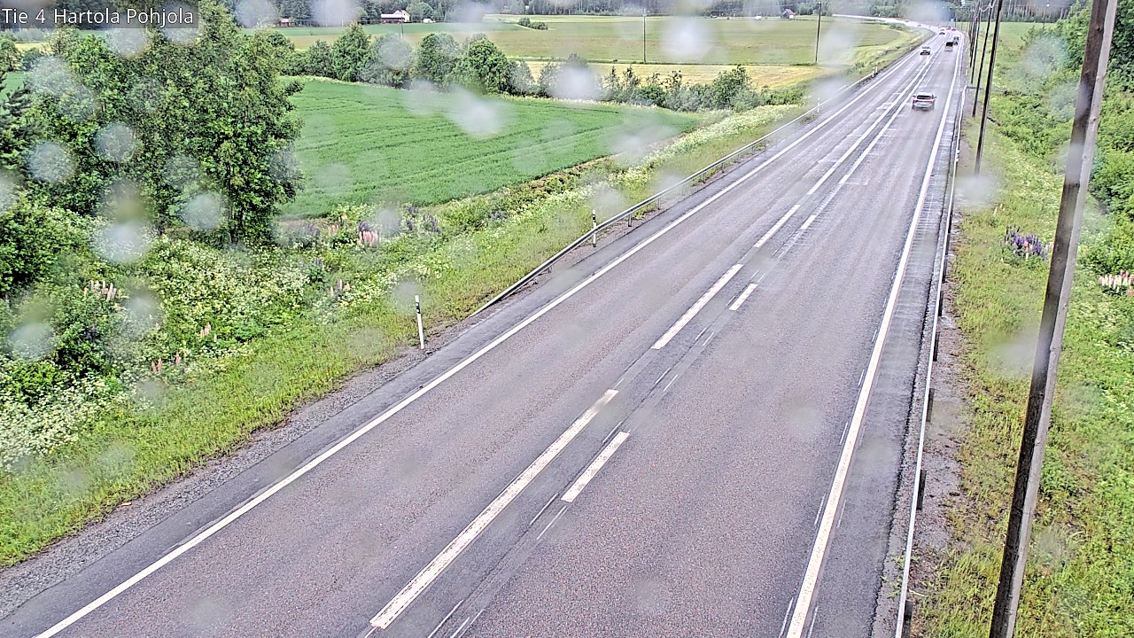 Weather Camera Image Väg 4 Hartola, Pohjola, Hartola, Päijät-Häme