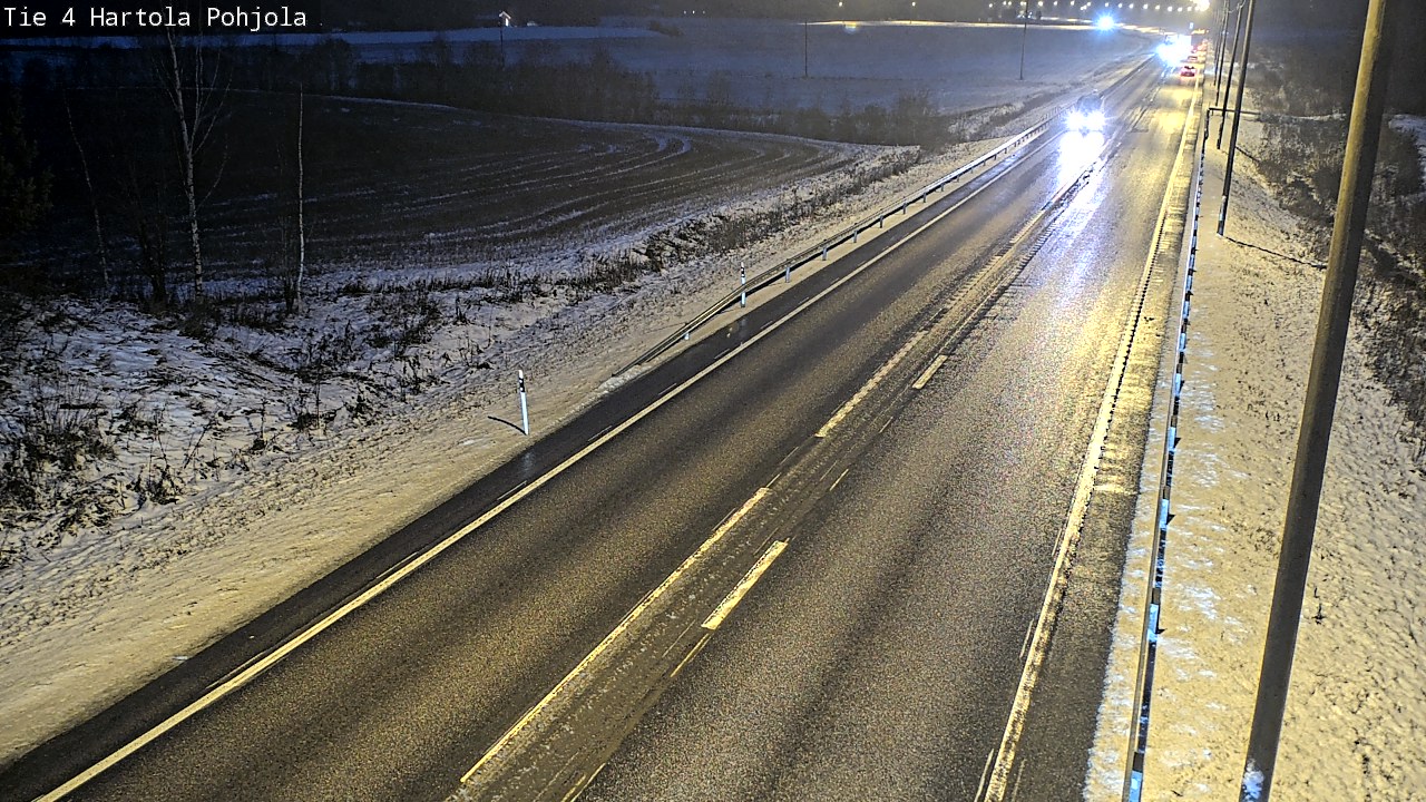 Weather Camera Image Väg 4 Hartola, Pohjola, Hartola, Päijät-Häme