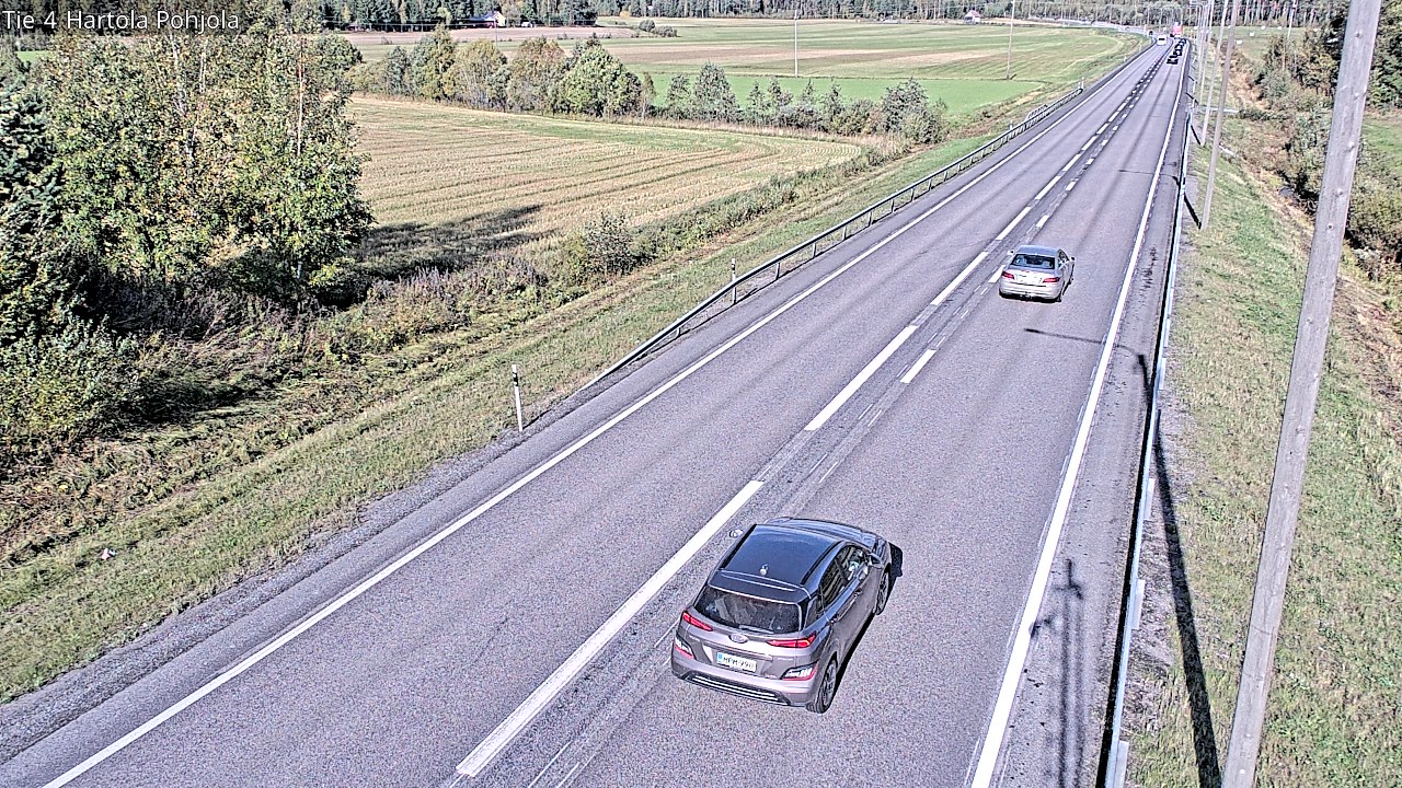 Weather Camera Image Road 4 Hartola, Pohjola, Hartola, Päijät-Häme