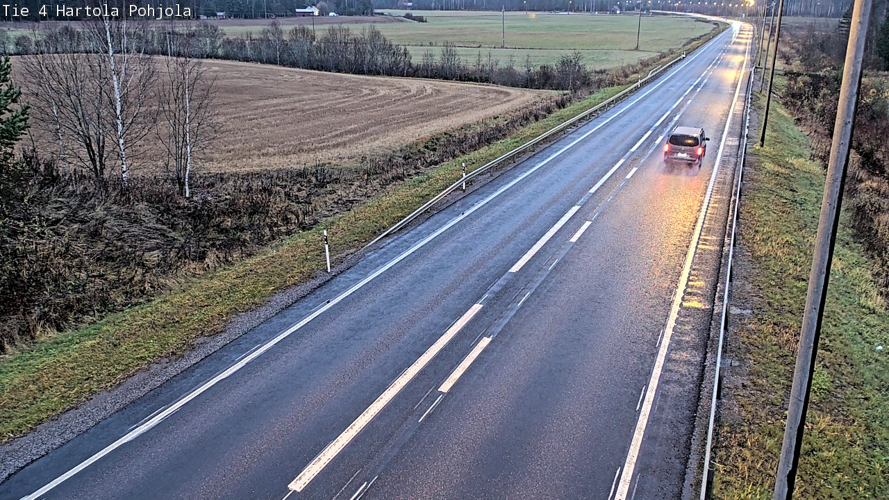 Weather Camera Image Väg 4 Hartola, Pohjola, Hartola, Päijät-Häme