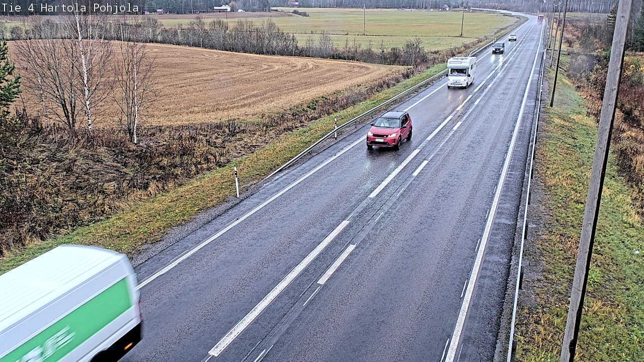 Weather Camera Image Väg 4 Hartola, Pohjola, Hartola, Päijät-Häme
