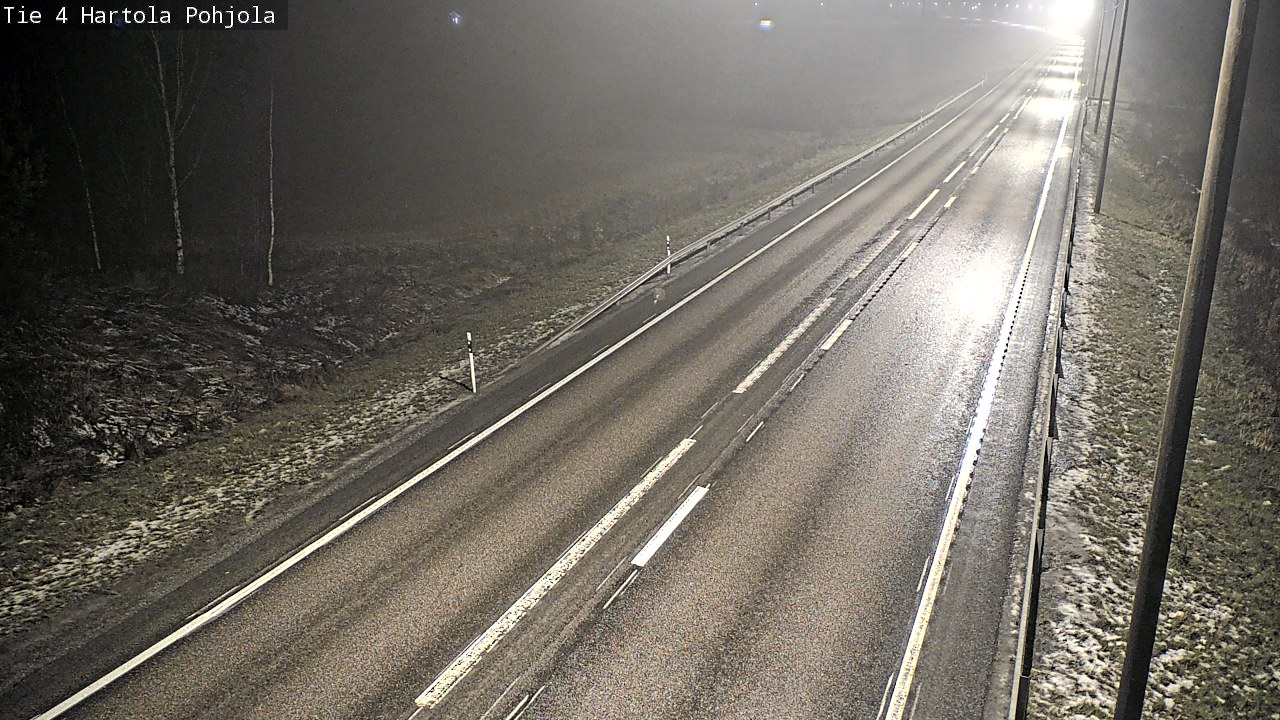Weather Camera Image Road 4 Hartola, Pohjola, Hartola, Päijät-Häme