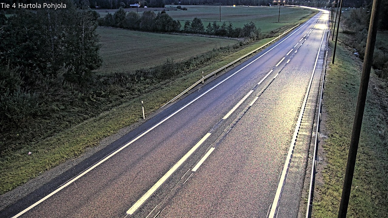 Weather Camera Image Väg 4 Hartola, Pohjola, Hartola, Päijät-Häme