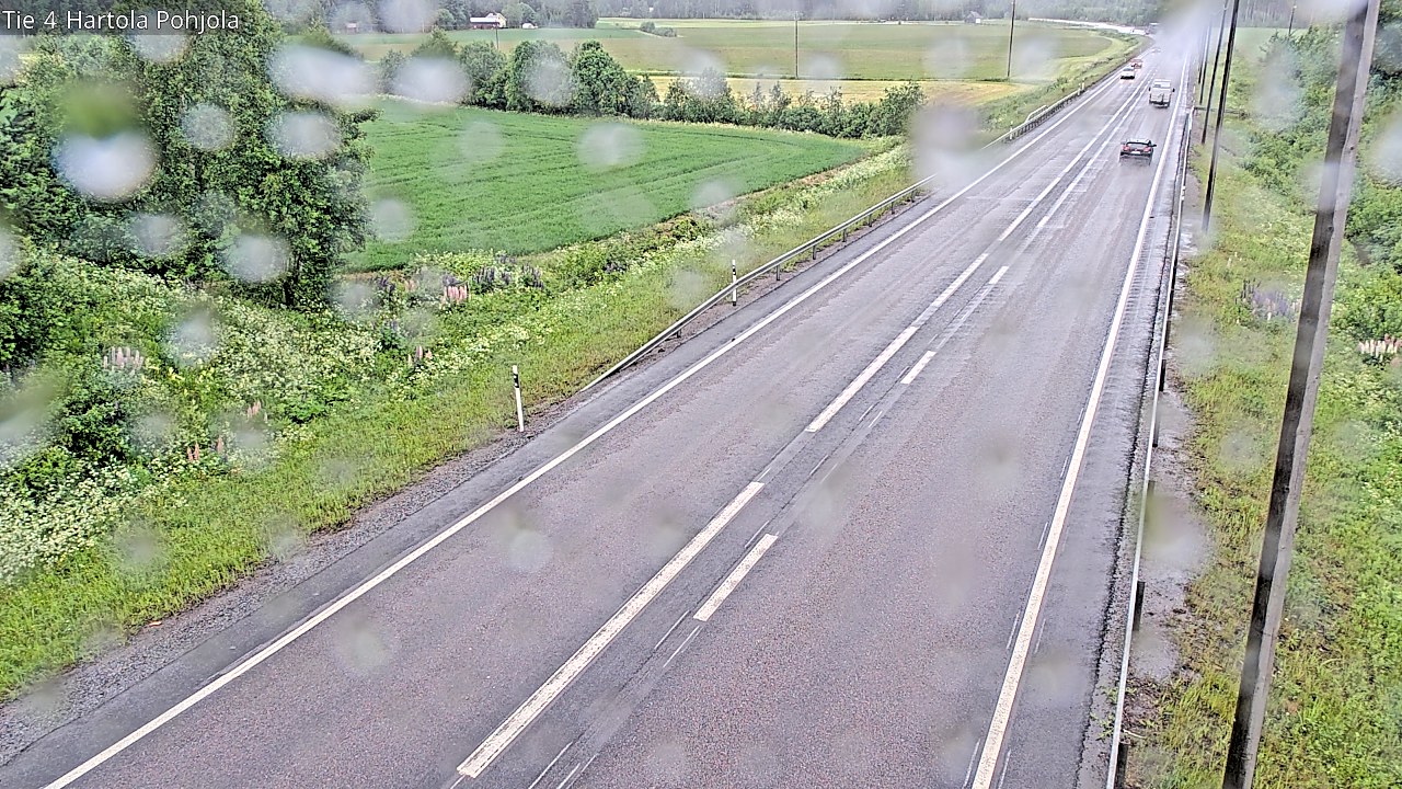 Weather Camera Image Väg 4 Hartola, Pohjola, Hartola, Päijät-Häme