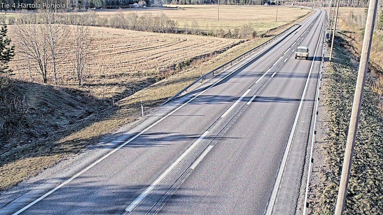 Weather Camera Image Road 4 Hartola, Pohjola, Hartola, Päijät-Häme