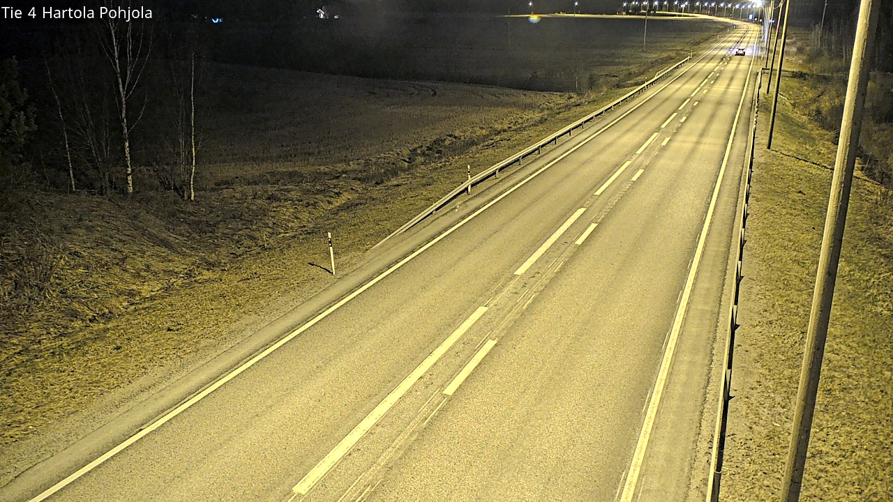 Weather Camera Image Road 4 Hartola, Pohjola, Hartola, Päijät-Häme