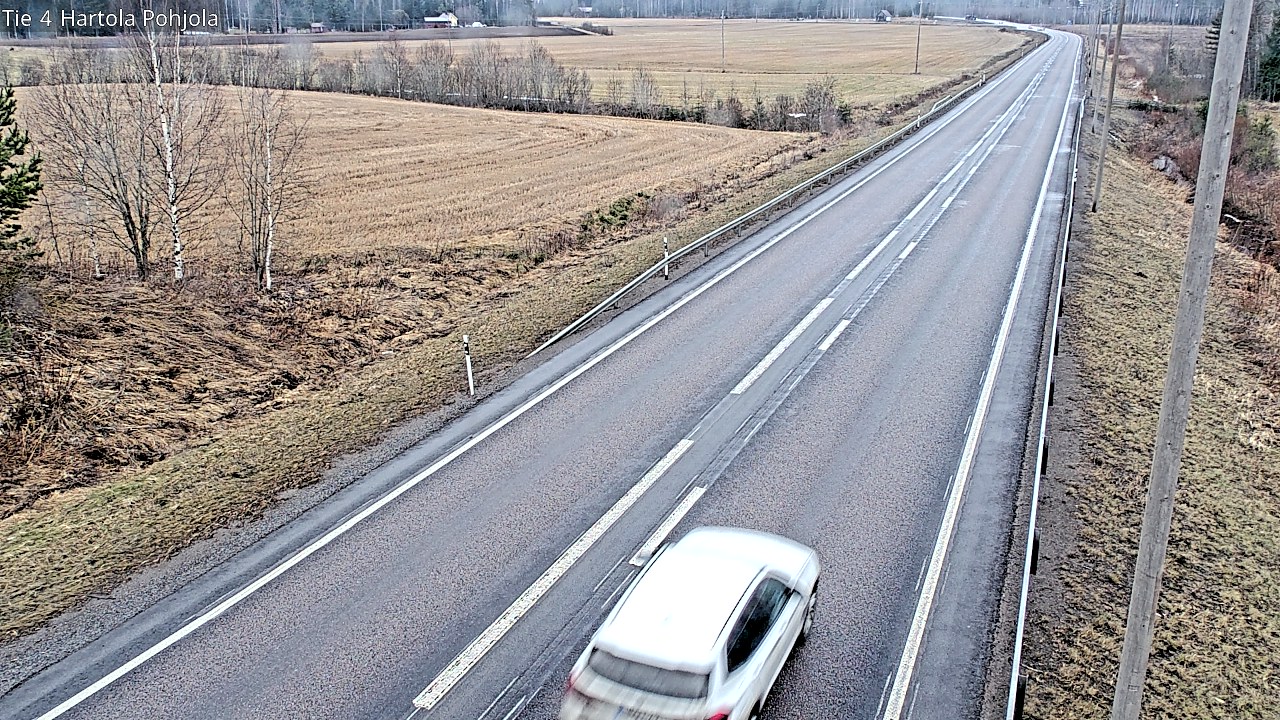 Weather Camera Image Road 4 Hartola, Pohjola, Hartola, Päijät-Häme