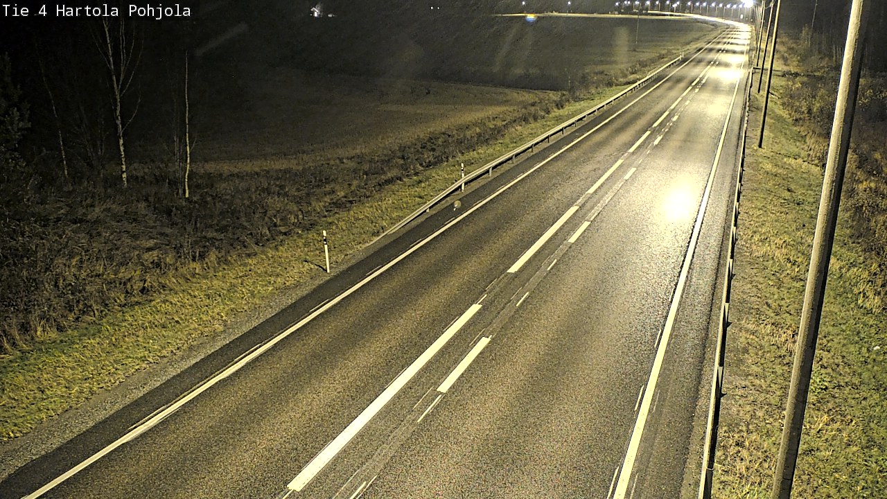 Weather Camera Image Väg 4 Hartola, Pohjola, Hartola, Päijät-Häme