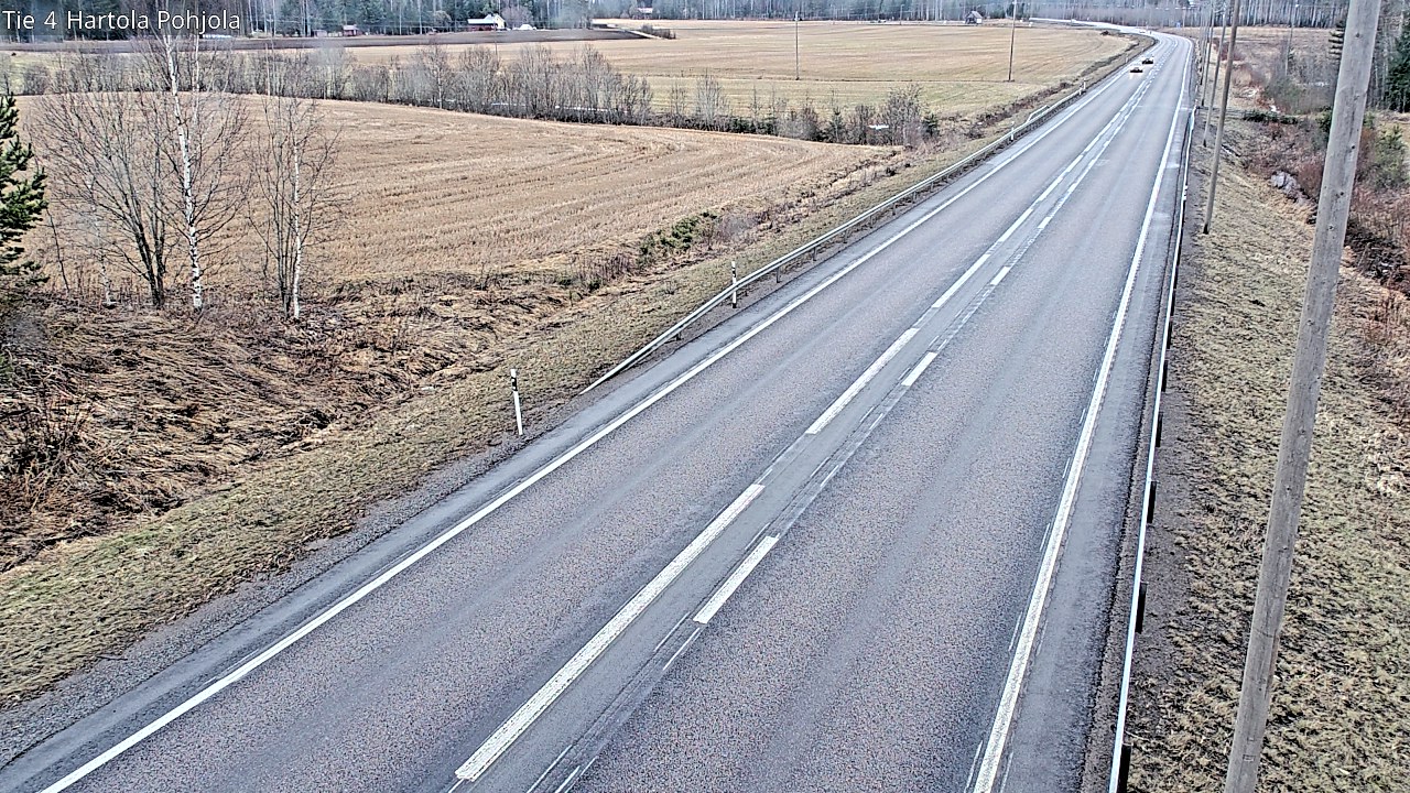 Weather Camera Image Väg 4 Hartola, Pohjola, Hartola, Päijät-Häme