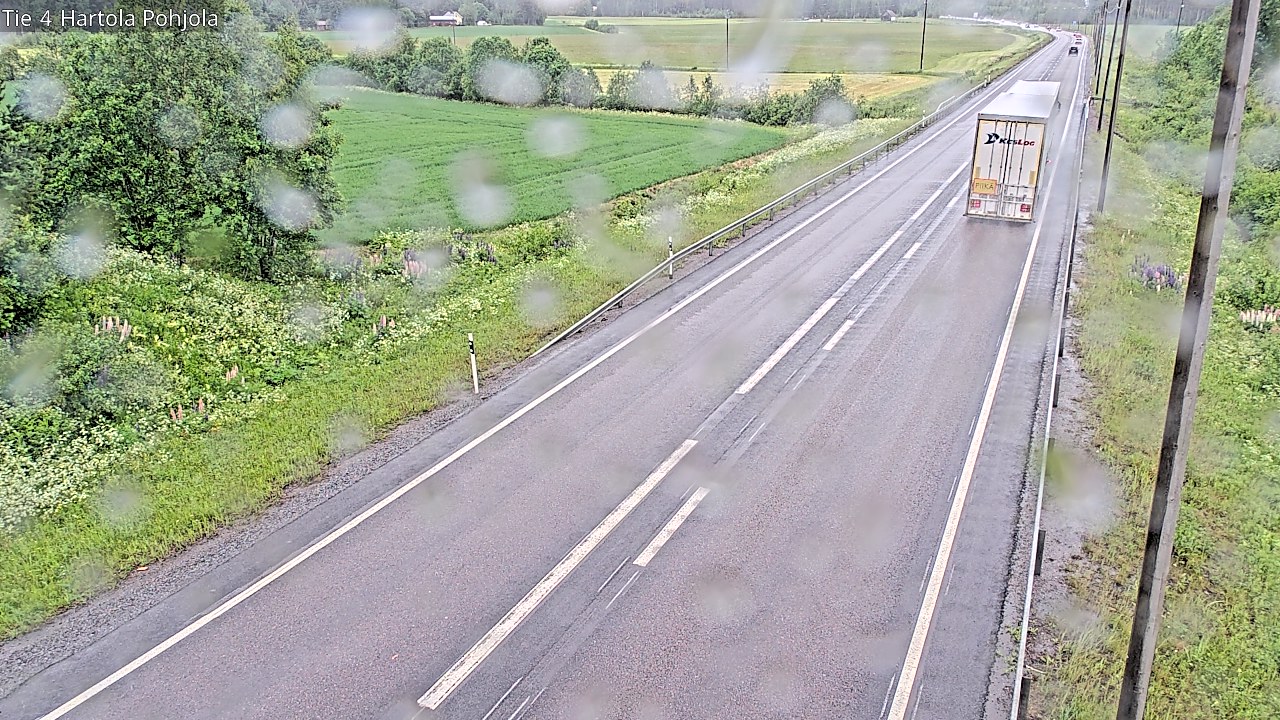 Weather Camera Image Väg 4 Hartola, Pohjola, Hartola, Päijät-Häme