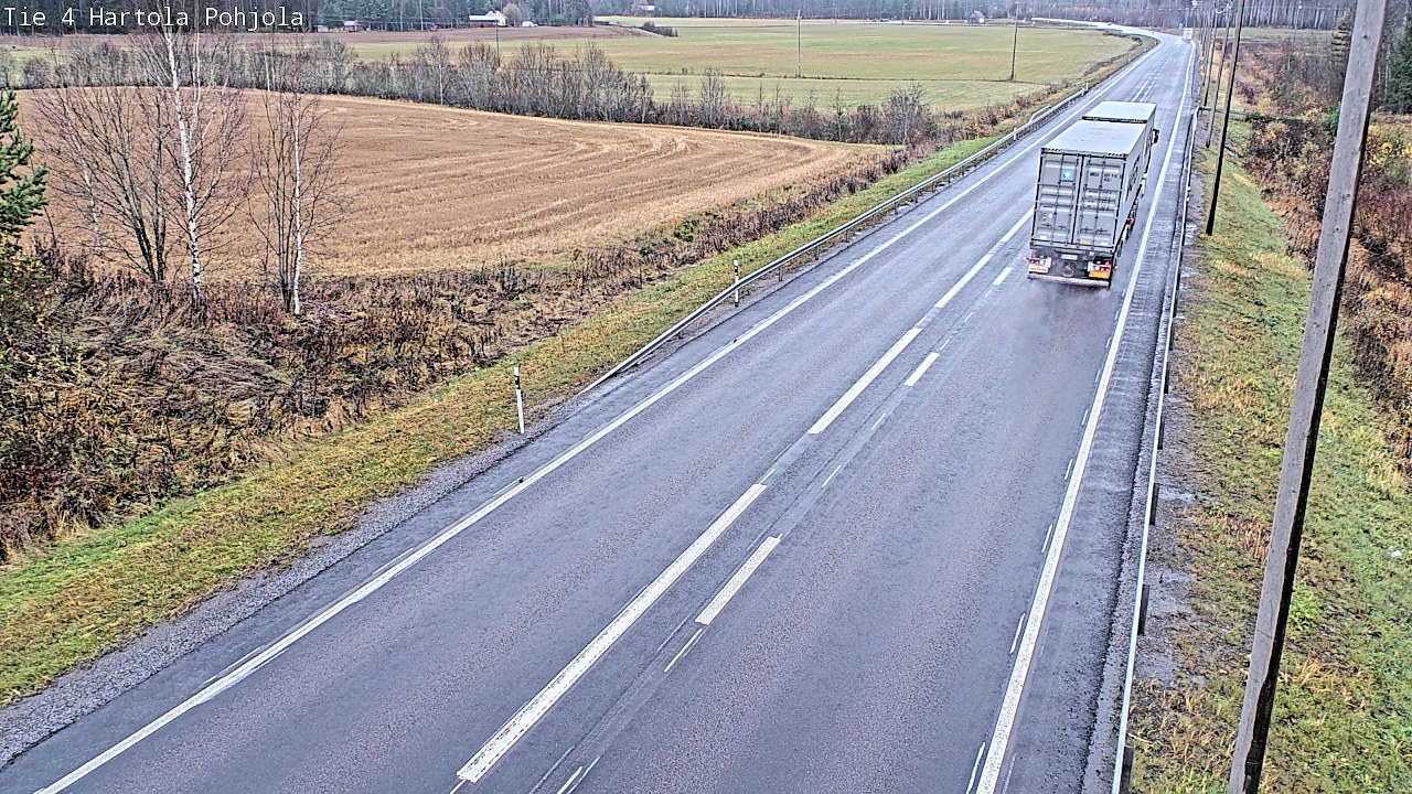 Weather Camera Image Väg 4 Hartola, Pohjola, Hartola, Päijät-Häme