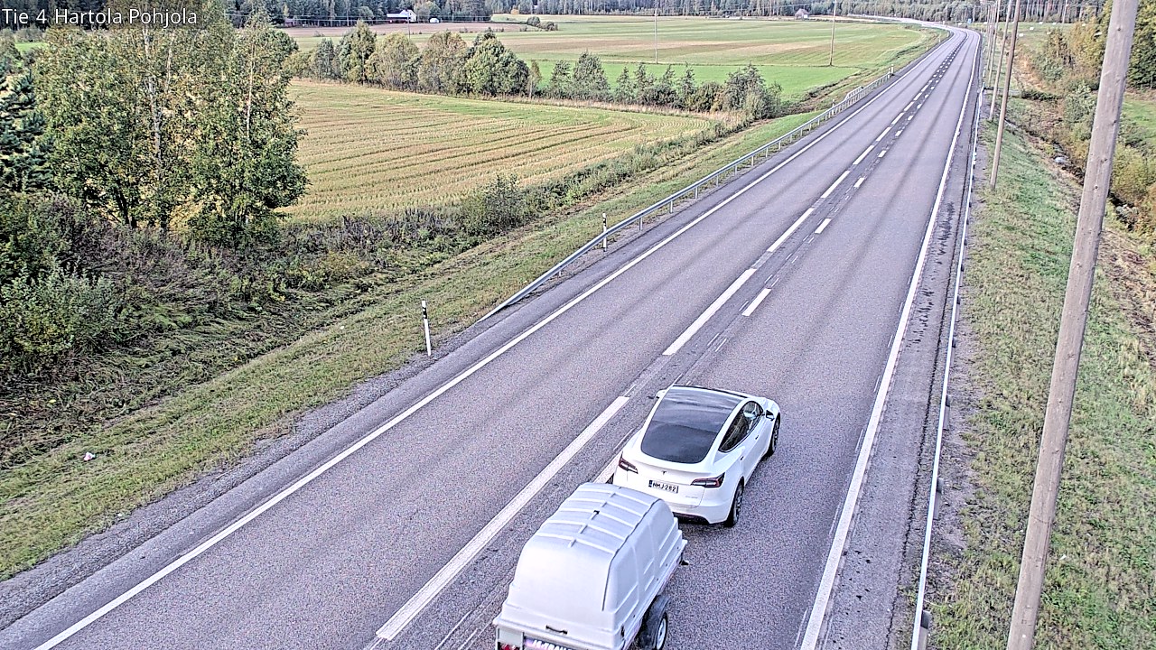 Weather Camera Image Väg 4 Hartola, Pohjola, Hartola, Päijät-Häme