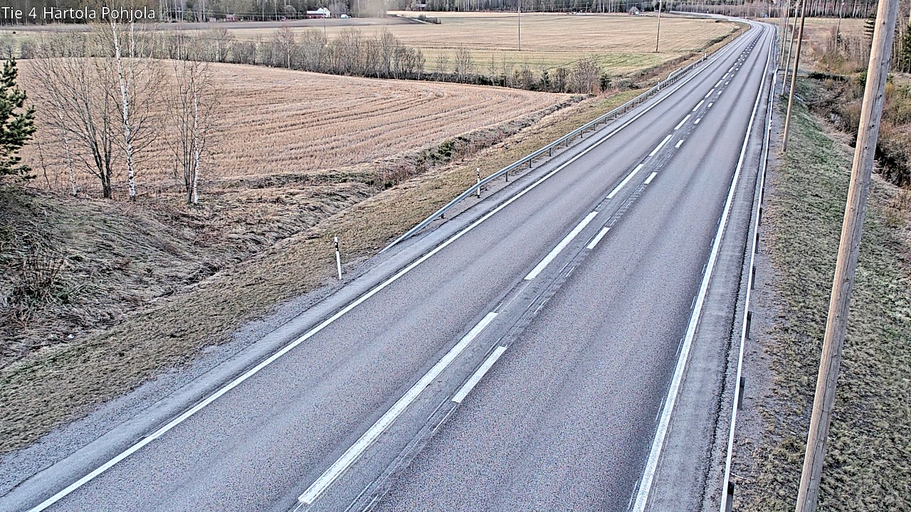 Weather Camera Image Road 4 Hartola, Pohjola, Hartola, Päijät-Häme