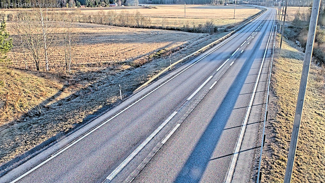 Weather Camera Image Road 4 Hartola, Pohjola, Hartola, Päijät-Häme