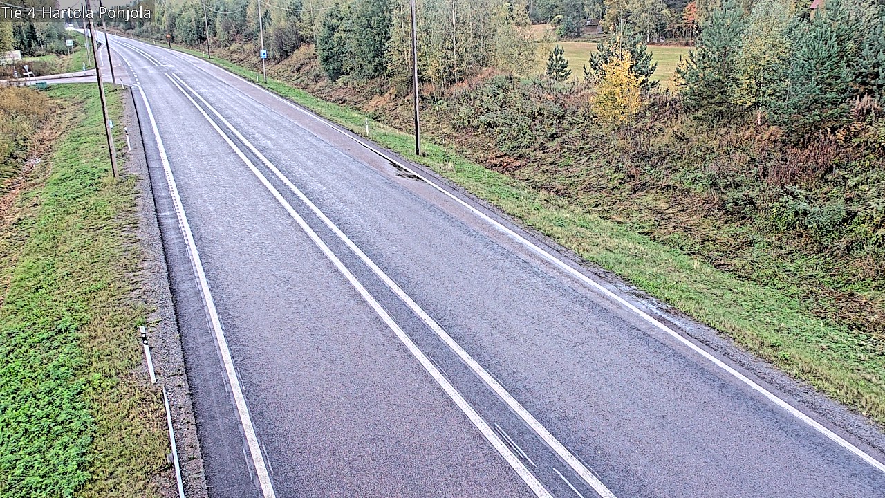 Weather Camera Image Road 4 Hartola, Pohjola, Hartola, Päijät-Häme