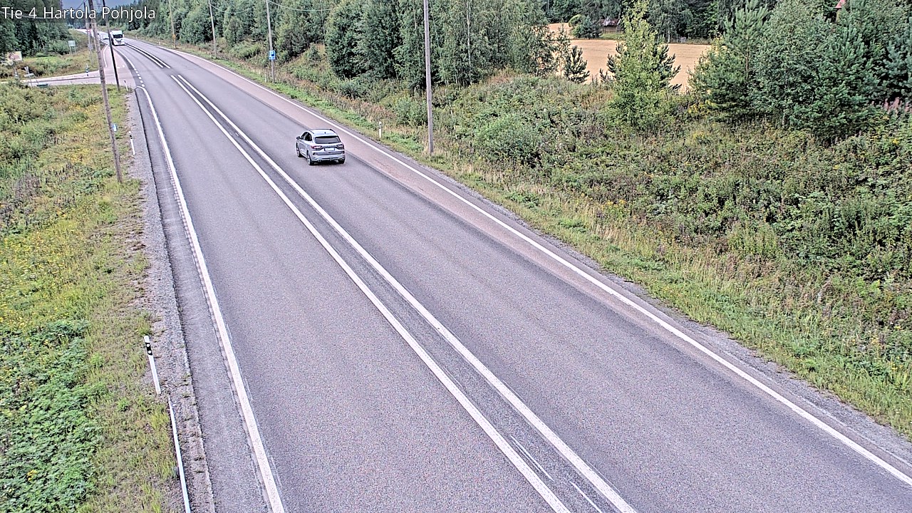 Weather Camera Image Road 4 Hartola, Pohjola, Hartola, Päijät-Häme