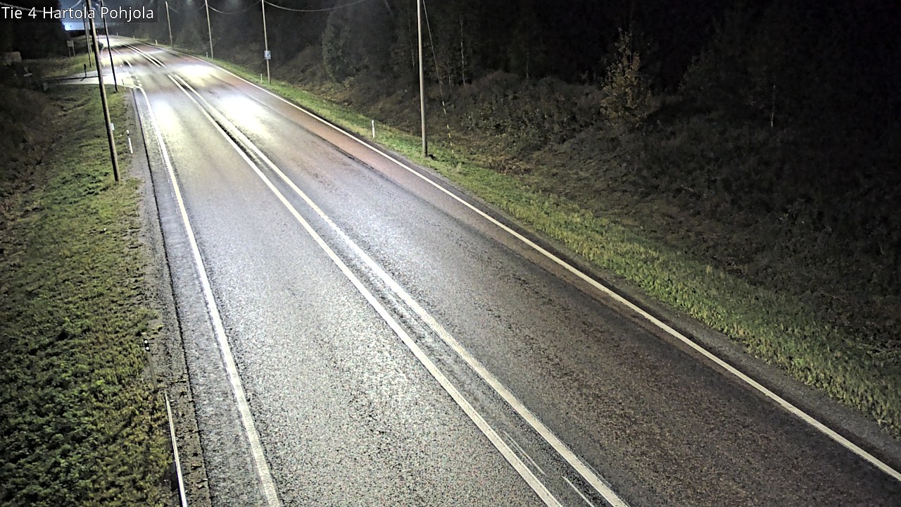 Weather Camera Image Road 4 Hartola, Pohjola, Hartola, Päijät-Häme