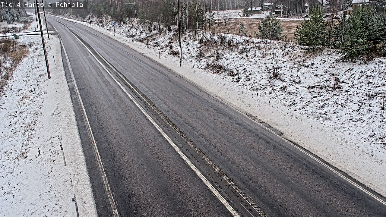 Weather Camera Image Väg 4 Hartola, Pohjola, Hartola, Päijät-Häme