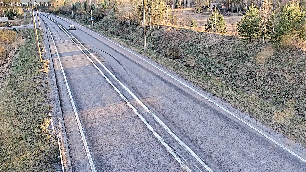 Weather Camera Image Road 4 Hartola, Pohjola, Hartola, Päijät-Häme