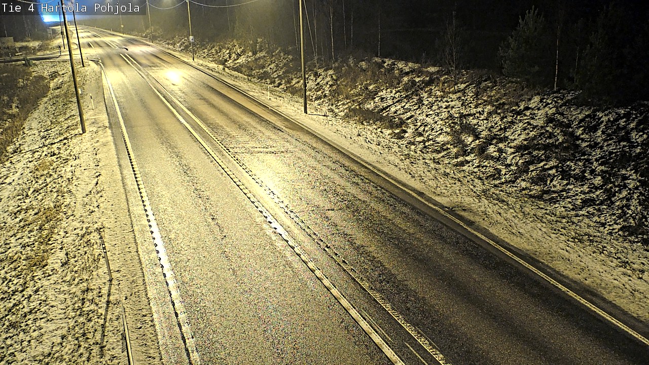 Weather Camera Image Väg 4 Hartola, Pohjola, Hartola, Päijät-Häme