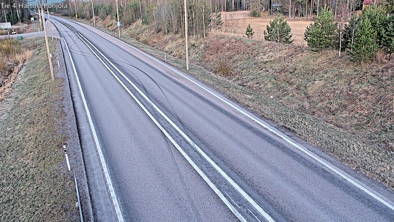 Weather Camera Image Road 4 Hartola, Pohjola, Hartola, Päijät-Häme