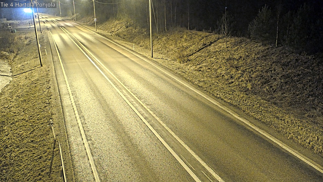 Weather Camera Image Road 4 Hartola, Pohjola, Hartola, Päijät-Häme
