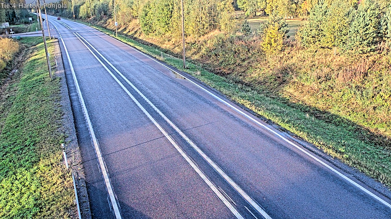 Weather Camera Image Road 4 Hartola, Pohjola, Hartola, Päijät-Häme