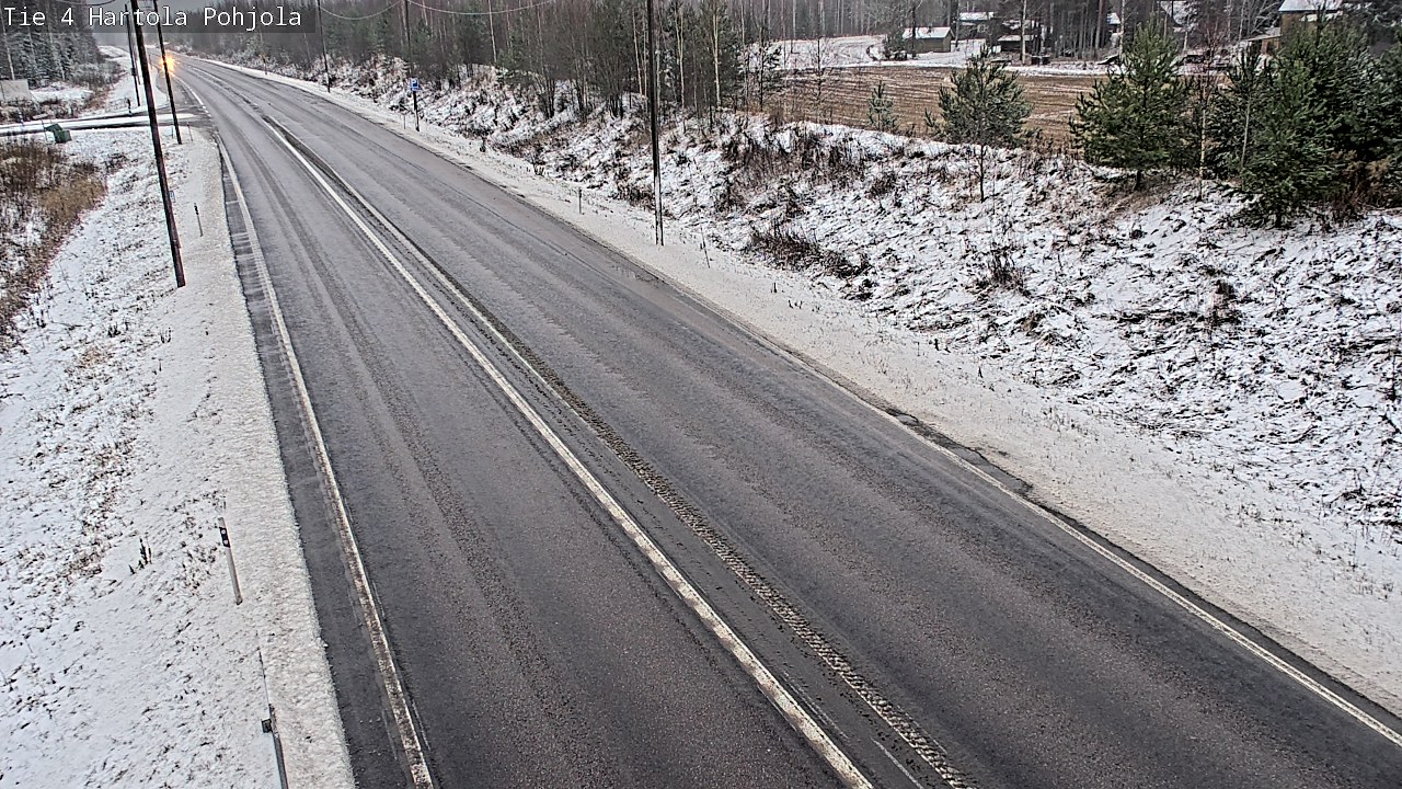 Weather Camera Image Väg 4 Hartola, Pohjola, Hartola, Päijät-Häme
