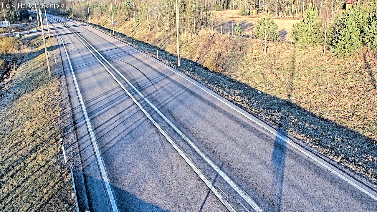 Weather Camera Image Road 4 Hartola, Pohjola, Hartola, Päijät-Häme