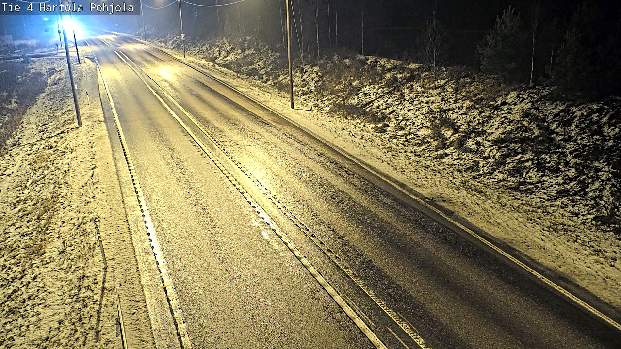 Weather Camera Image Väg 4 Hartola, Pohjola, Hartola, Päijät-Häme