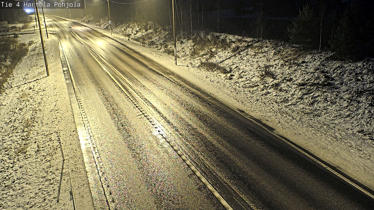 Weather Camera Image Väg 4 Hartola, Pohjola, Hartola, Päijät-Häme