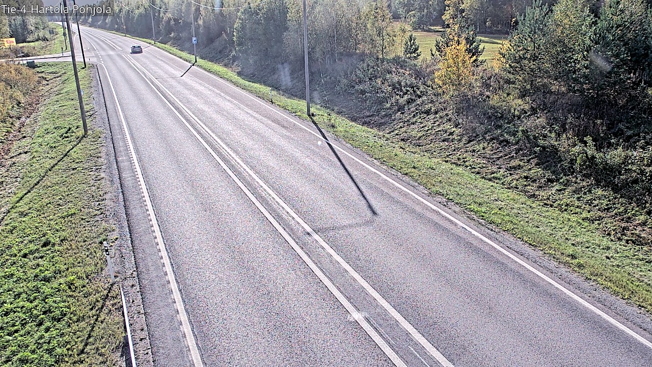 Weather Camera Image Road 4 Hartola, Pohjola, Hartola, Päijät-Häme