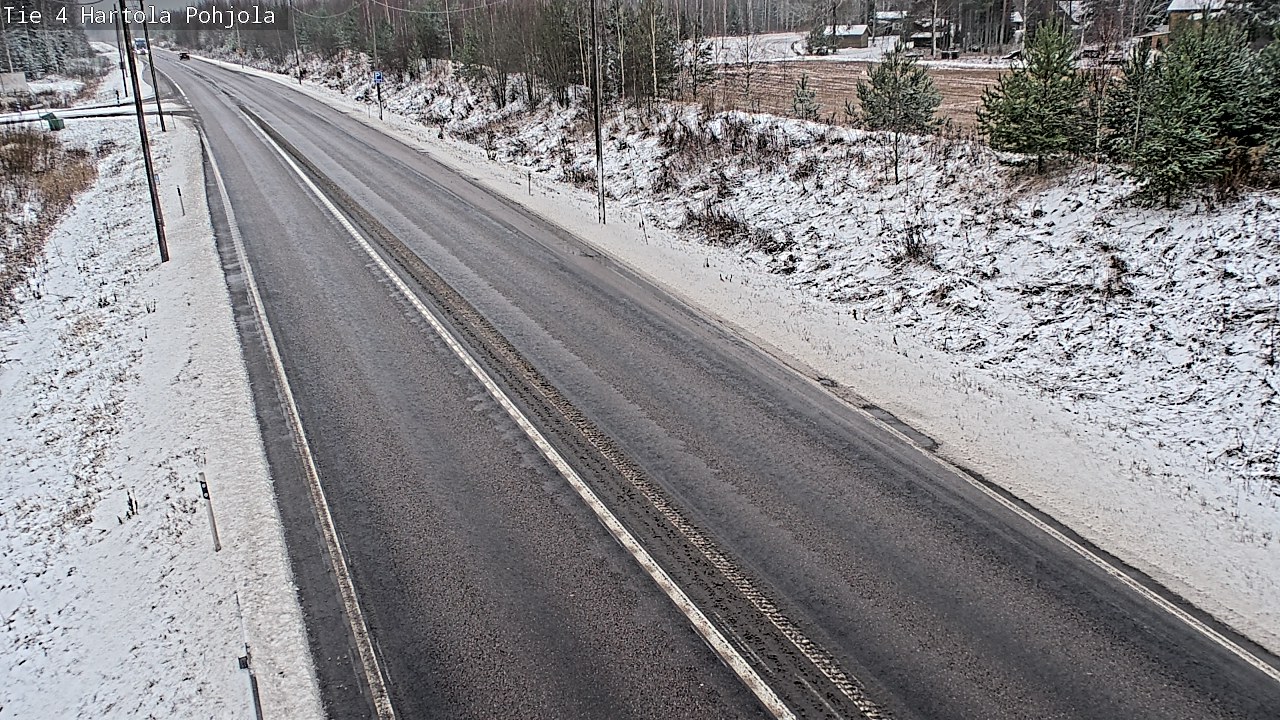 Weather Camera Image Väg 4 Hartola, Pohjola, Hartola, Päijät-Häme
