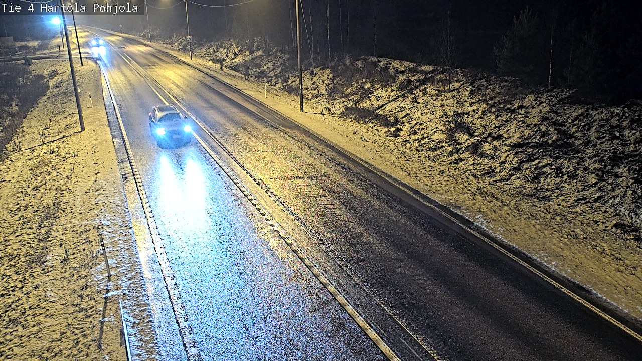 Weather Camera Image Väg 4 Hartola, Pohjola, Hartola, Päijät-Häme