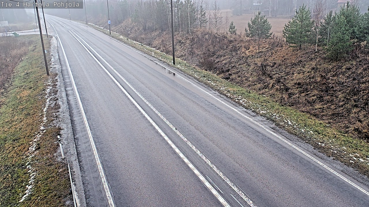 Weather Camera Image Väg 4 Hartola, Pohjola, Hartola, Päijät-Häme