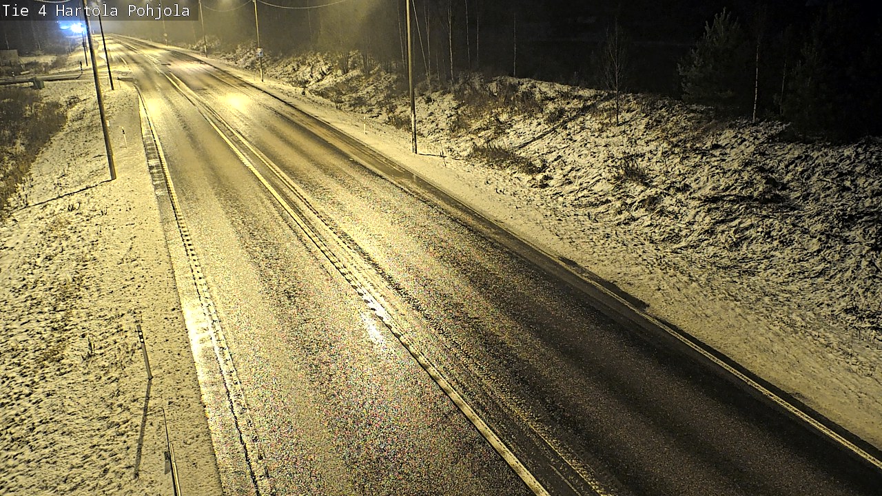 Weather Camera Image Väg 4 Hartola, Pohjola, Hartola, Päijät-Häme