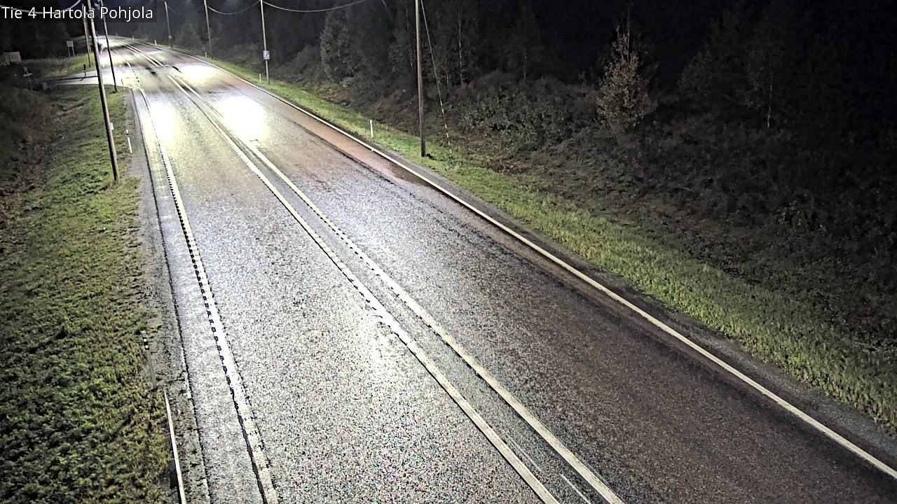 Weather Camera Image Road 4 Hartola, Pohjola, Hartola, Päijät-Häme