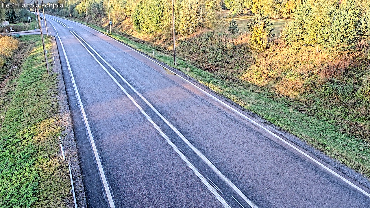 Weather Camera Image Road 4 Hartola, Pohjola, Hartola, Päijät-Häme