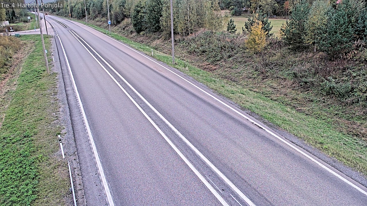 Weather Camera Image Road 4 Hartola, Pohjola, Hartola, Päijät-Häme