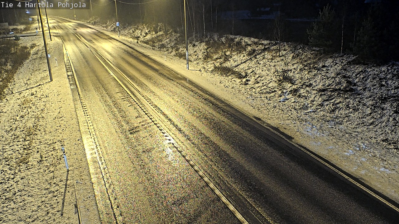 Weather Camera Image Väg 4 Hartola, Pohjola, Hartola, Päijät-Häme