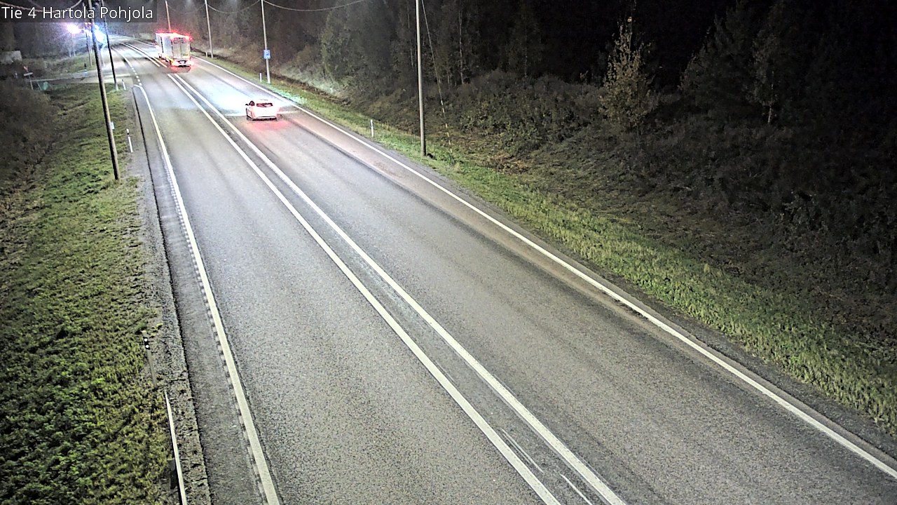 Weather Camera Image Road 4 Hartola, Pohjola, Hartola, Päijät-Häme