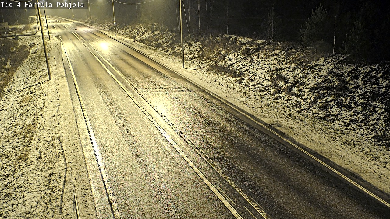 Weather Camera Image Väg 4 Hartola, Pohjola, Hartola, Päijät-Häme