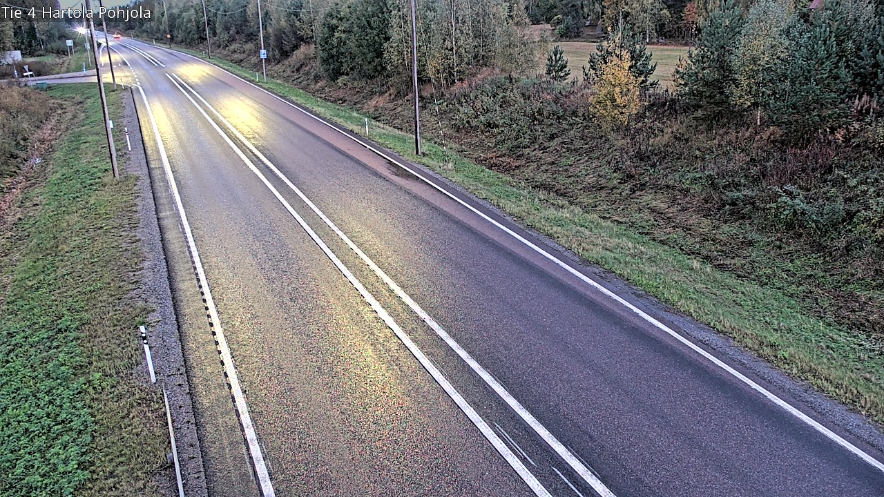 Weather Camera Image Road 4 Hartola, Pohjola, Hartola, Päijät-Häme
