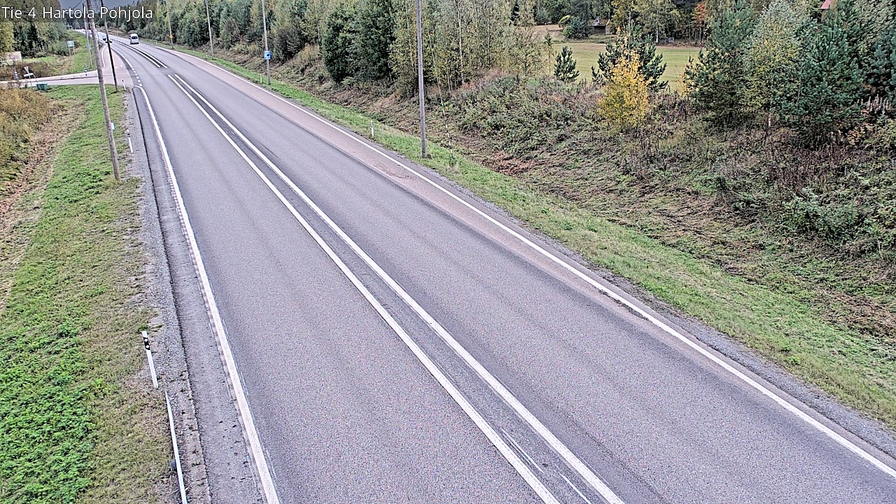 Weather Camera Image Road 4 Hartola, Pohjola, Hartola, Päijät-Häme